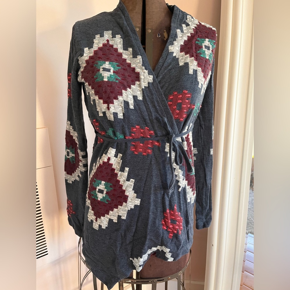 Lucky Brand wrap sweater